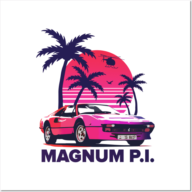 Magnum PI Wall Art by TheSnowWatch